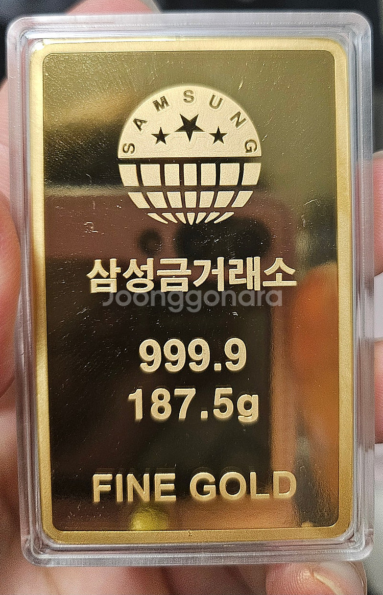24K 순금 포나인 골드바 (삼성금거래소)--0